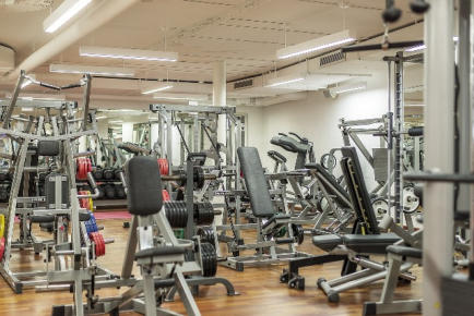 Fitnessstudio, Fitnessgeräte